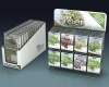 Mr. Fothergill's 'Johnson's' Micro Greens packaging and stand